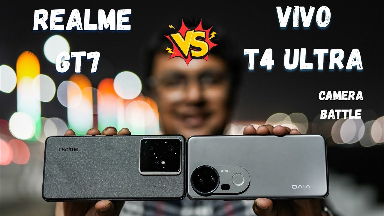 vivo T4 Ultra vs Realme GT 7 | Camera Comparison