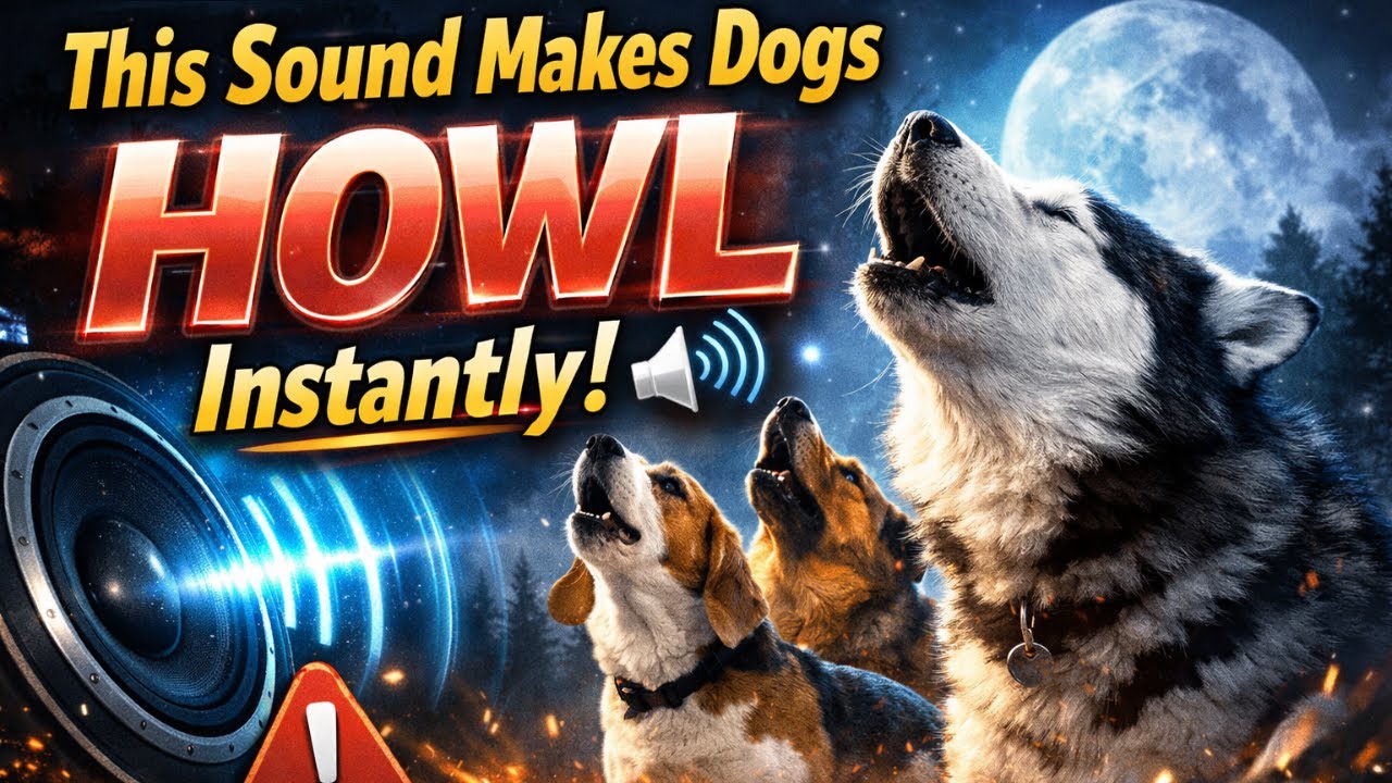 This Sound Makes Dogs HOWL Instantly 🔊🐶 | Try It Now!