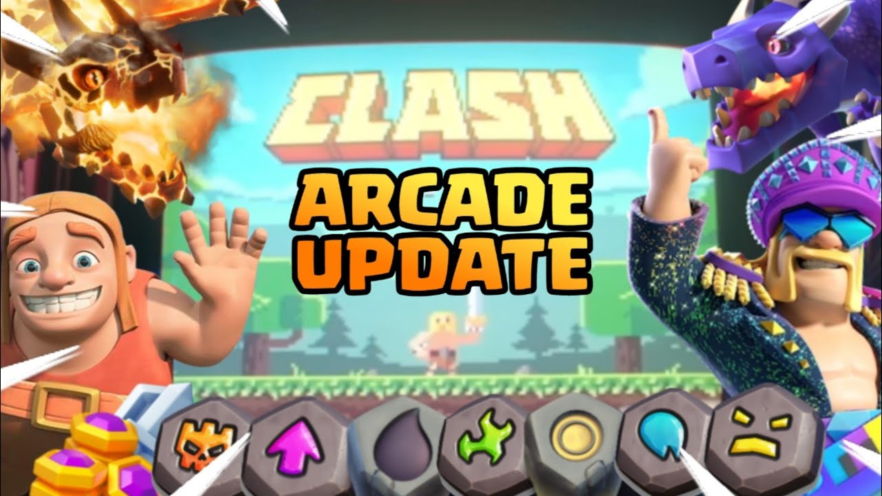 ARCADE UPDATE 10TH CLASHIVERSARY 🔥 FREE SCENERY & SKIN?!? SUMMER UPDATE 2022 Clash of Clans 10 Years