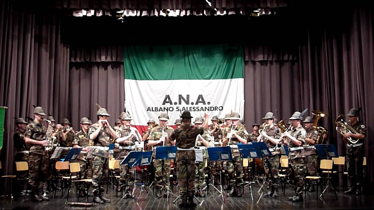 Inno nazionale - Inno degli Alpini Fanfara Alpina Tridentina