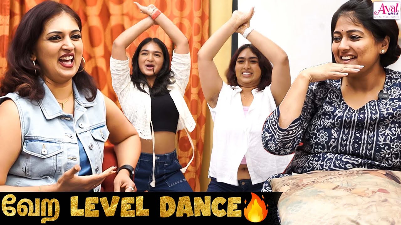 Dance-ல் Gayathri Raghuram-க்கு 🔥Tough குடுக்கும் மகள்கள் | Fun Family Interview, Suja, Girija