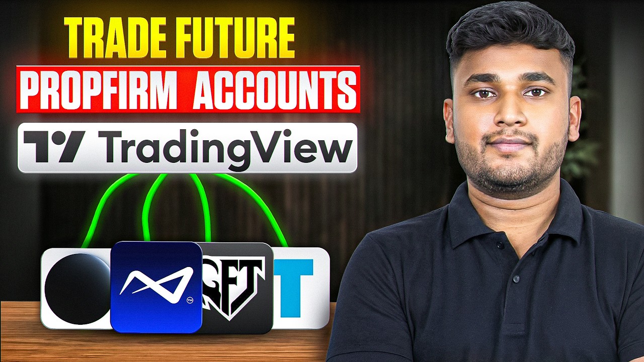 How to Trade Futures Prop Firm on TradingView | Futures Trading Tradingview Tutorial