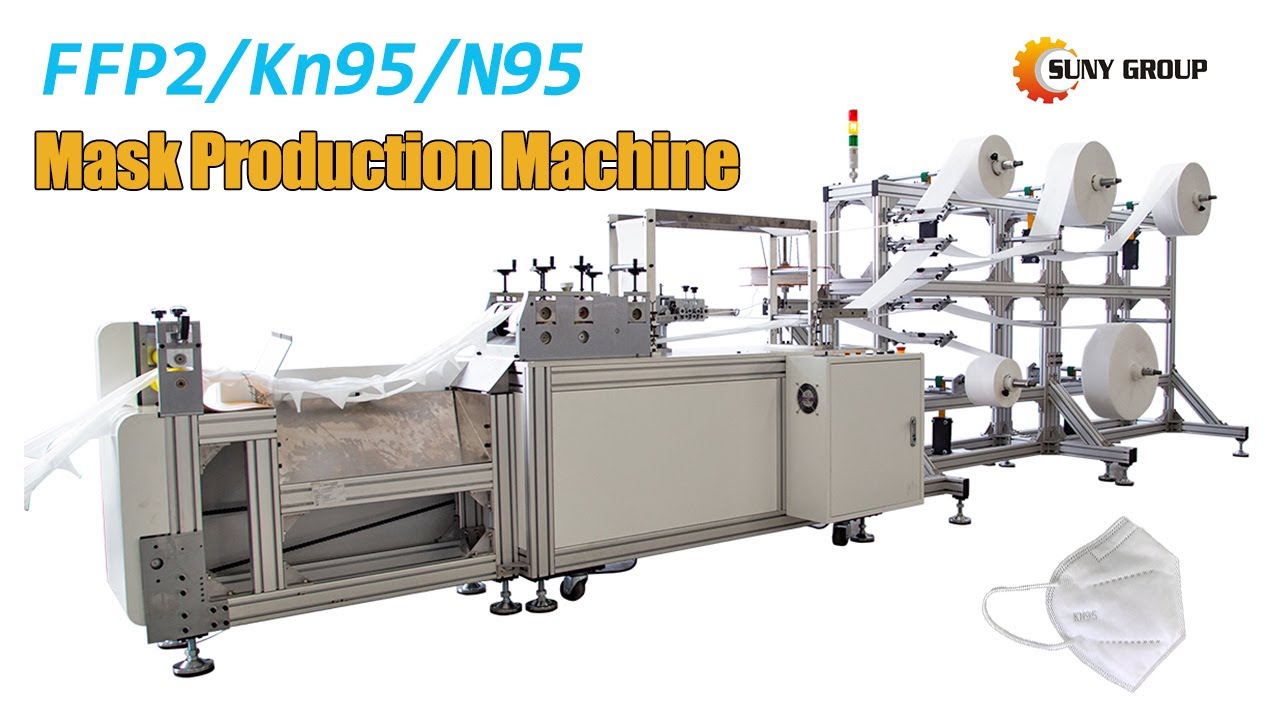 N95/ffp2 Mask Machine - Semi Automatic Mask Production Line