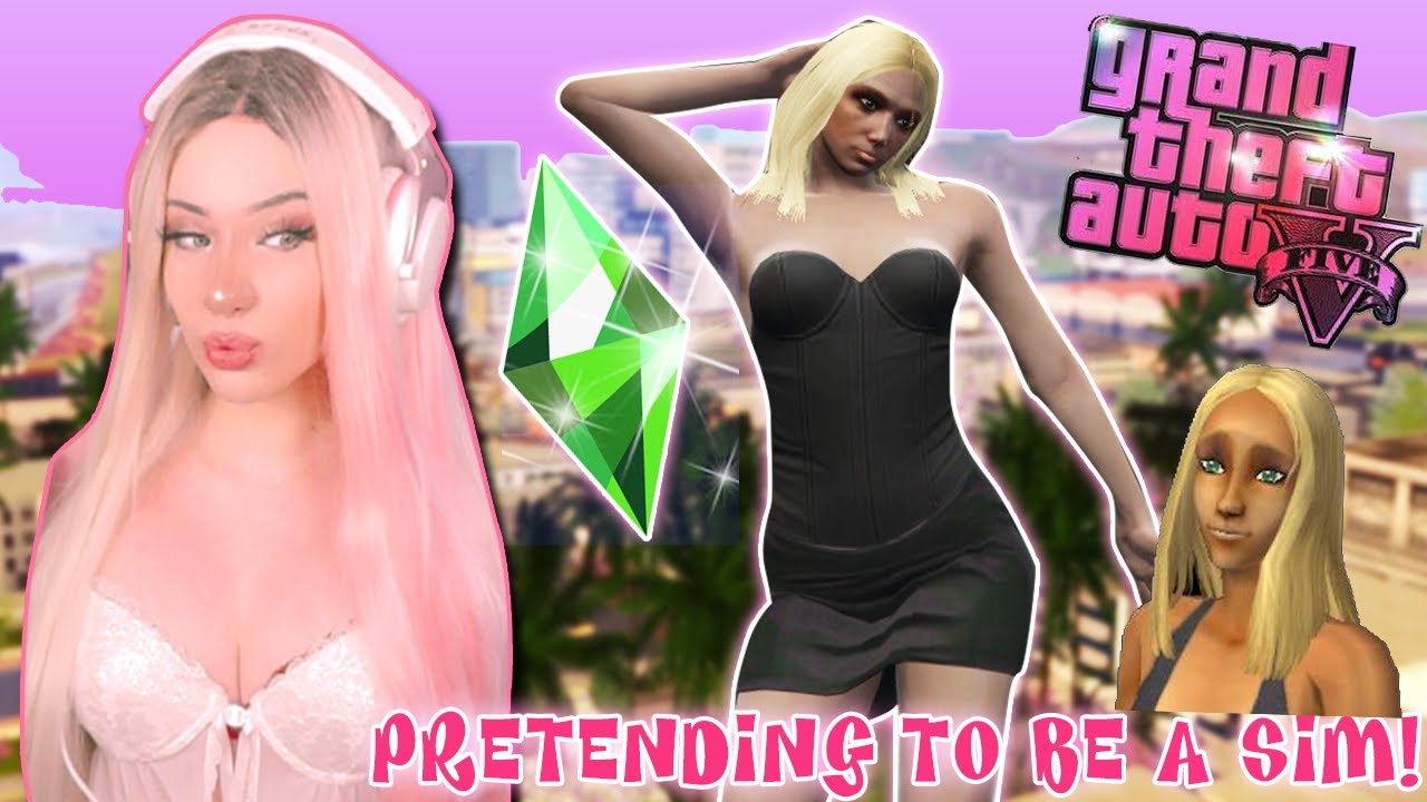 PRETENDING TO BE A SIM IN GTA 5 RP