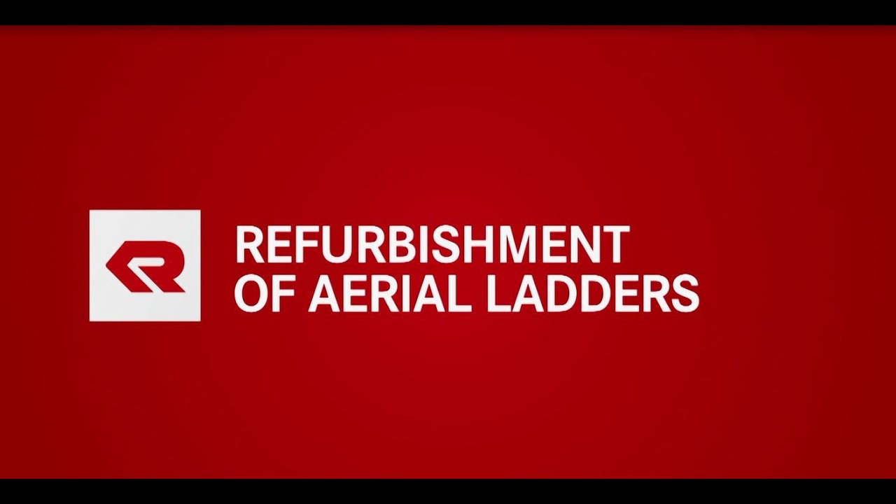 Rosenbauer Refurbishment of aerial ladders - From Old to New.