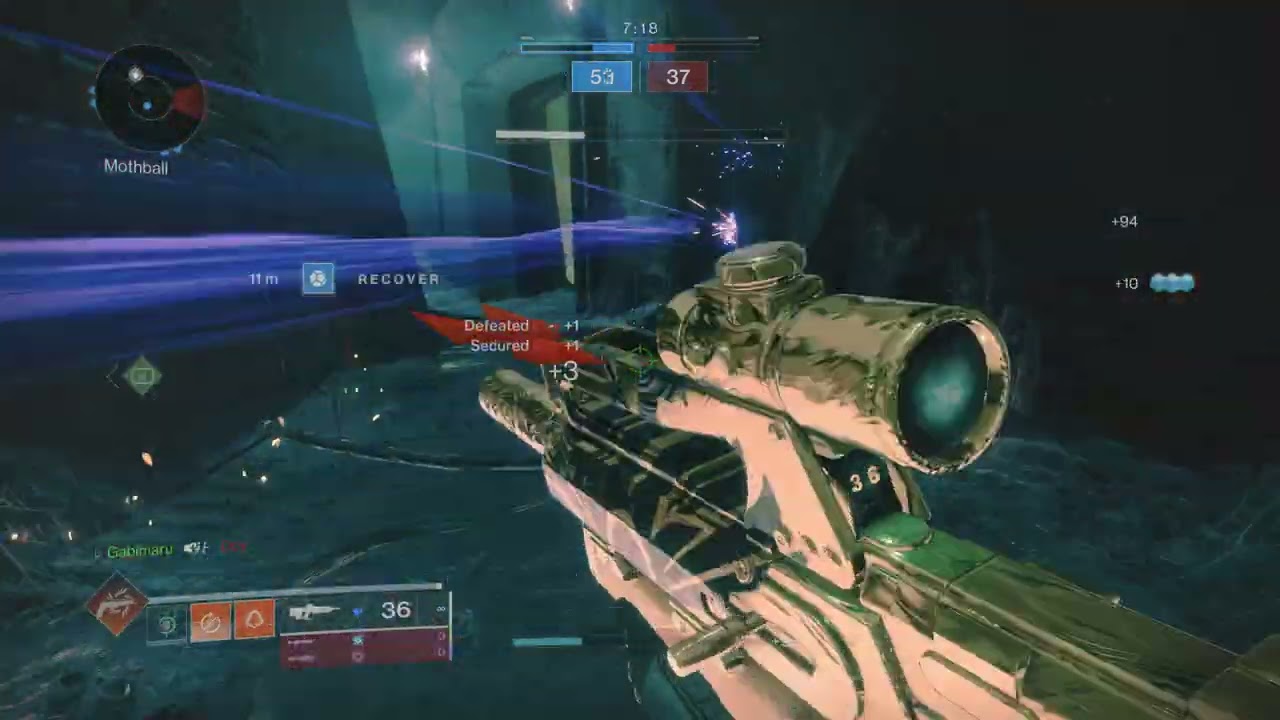 Destiny 2 still getting use to mnk
