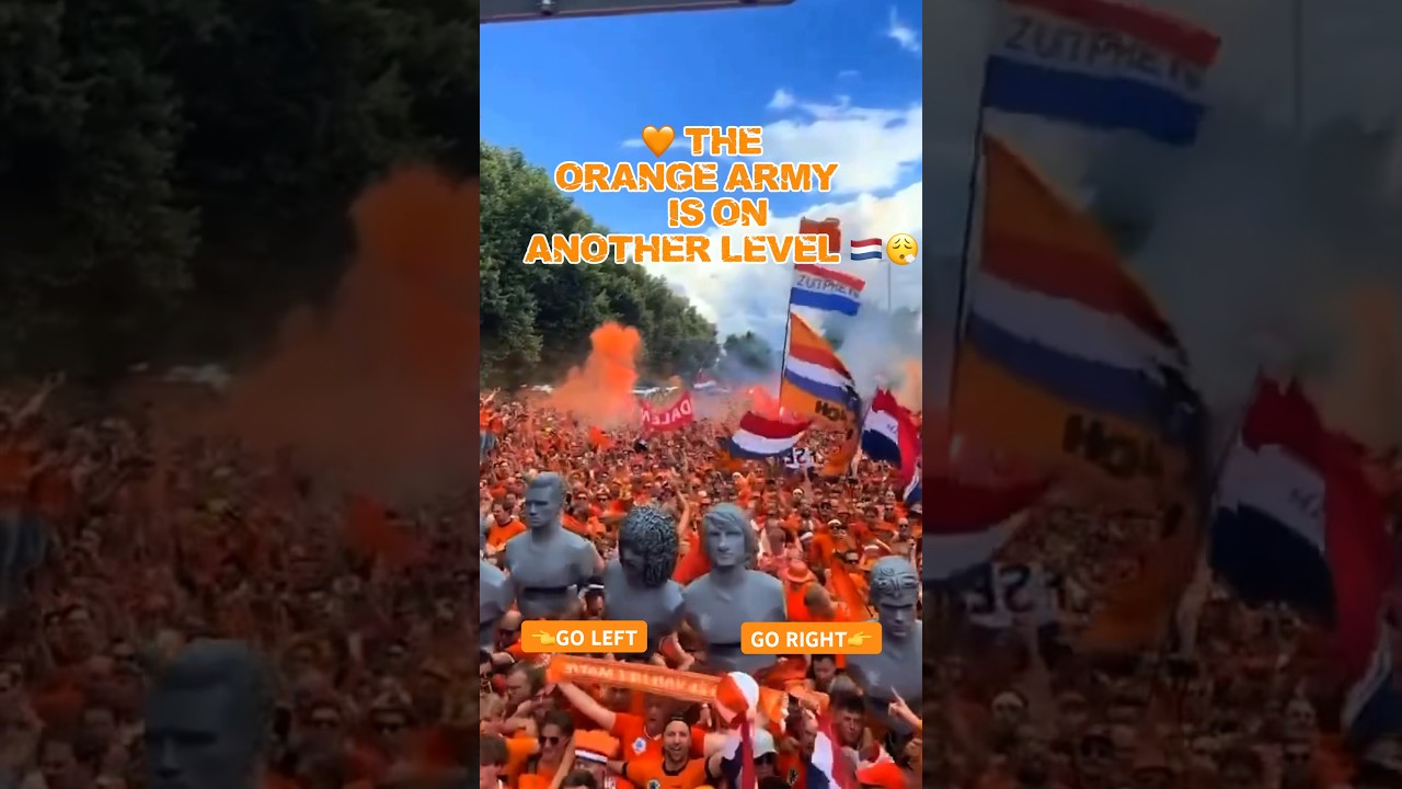 50,000 Dutch Fans Singing in Perfect Sync! 🇳🇱😱 | World Cup 2026