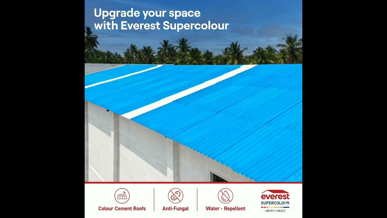 Everest Cement Sheets  Available in Sri Agneeswara Traders Vijayamangalam