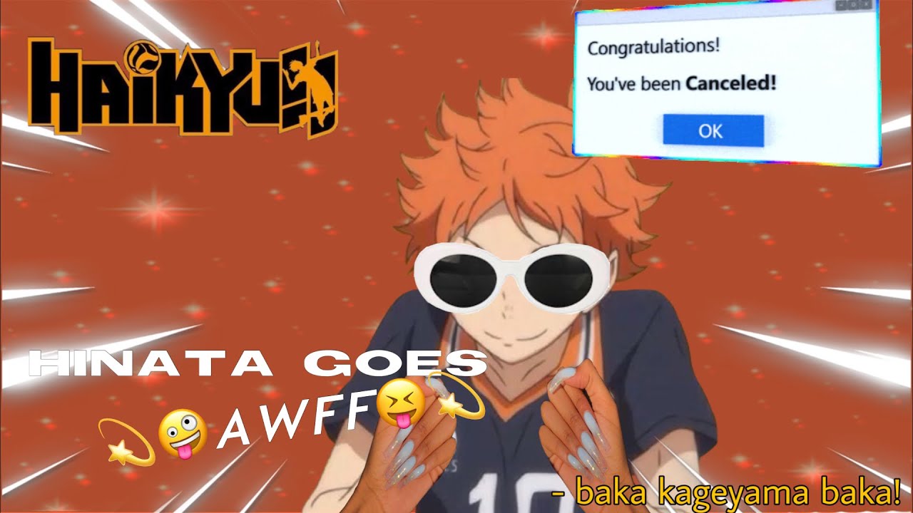 Hinata Cancels Everyone?! | Larray - Canceled Haikyuu Texts Lyric Prank
