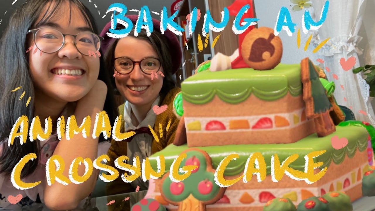Baking the Animal Crossing 1st Anniversary Cake!