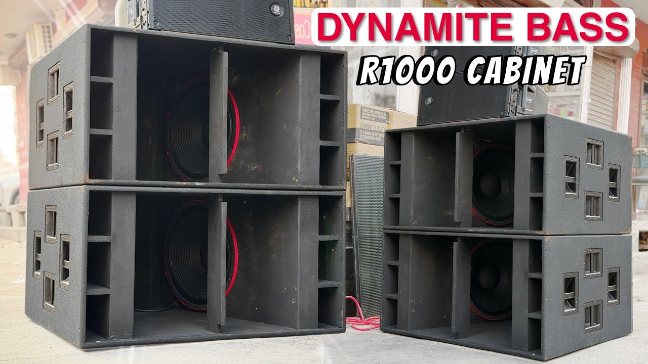 ये Bass लगने के बाद सामने वाले की फट जाती है।Maharashtra King Dynamite 21inch Speaker