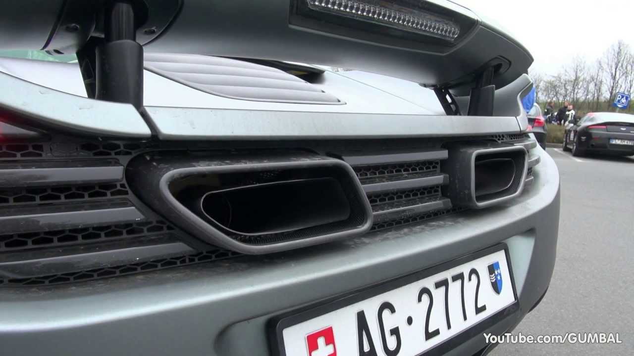 McLaren MP4-12C w/ Sport Exhaust - Very Loud Revs!