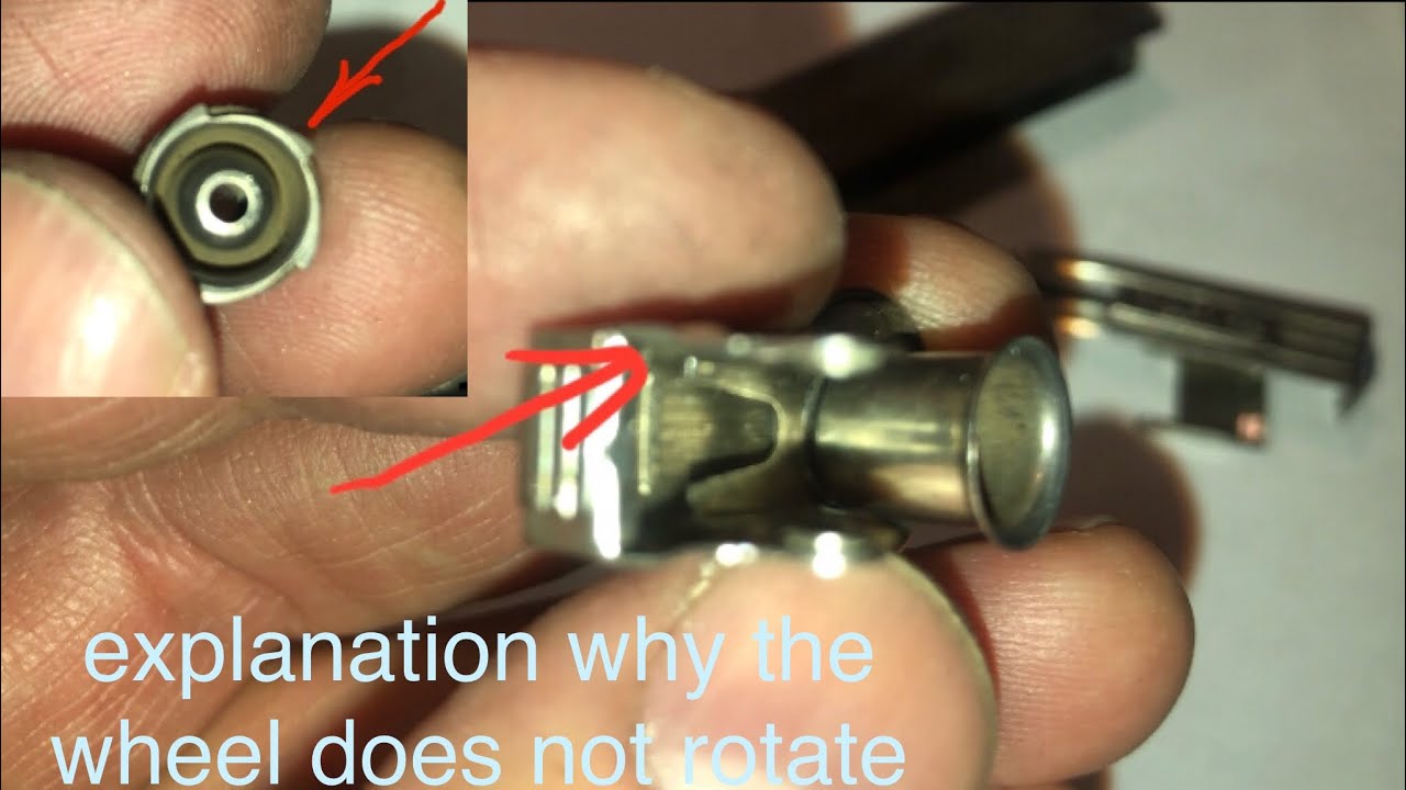 Imco triplex 6700,explanation why thewheel does not rotate