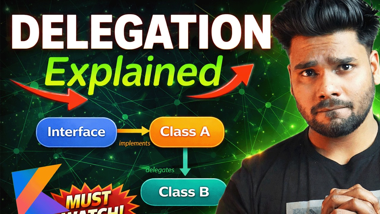 Kotlin Delegation for Absolute Beginners Zero Confusion