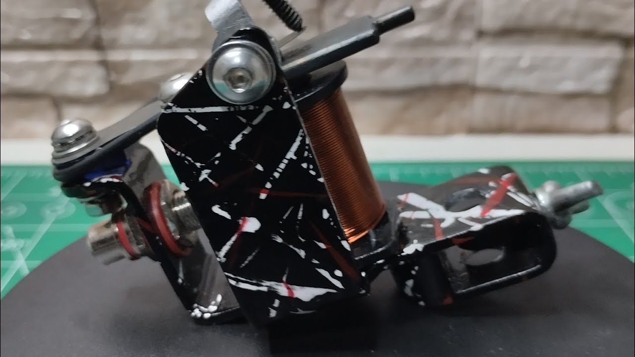 Single coil tattoo machine build 