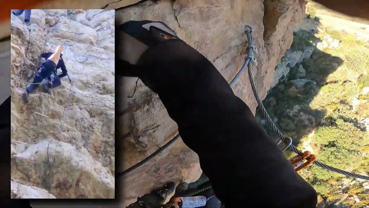 Ferrata feliz navidad con aventura sin límite