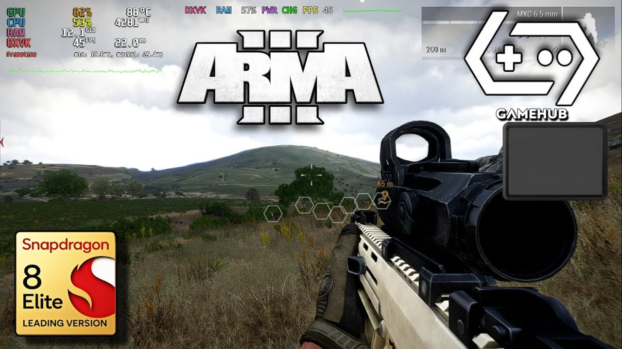🔴Arma 3 on Redmagic 10S Pro | SD 8Elite | GameHub | Just Chilling #2026