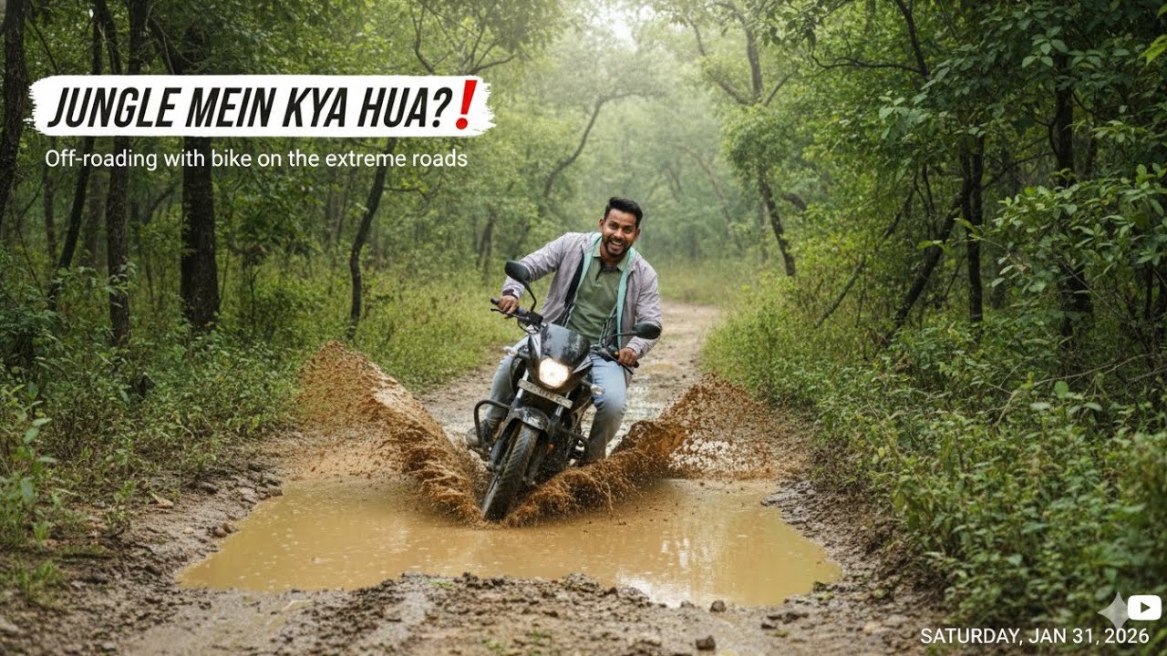 Jungle mein Kya Hua? || off-roading with 150 in the Forest.|| 