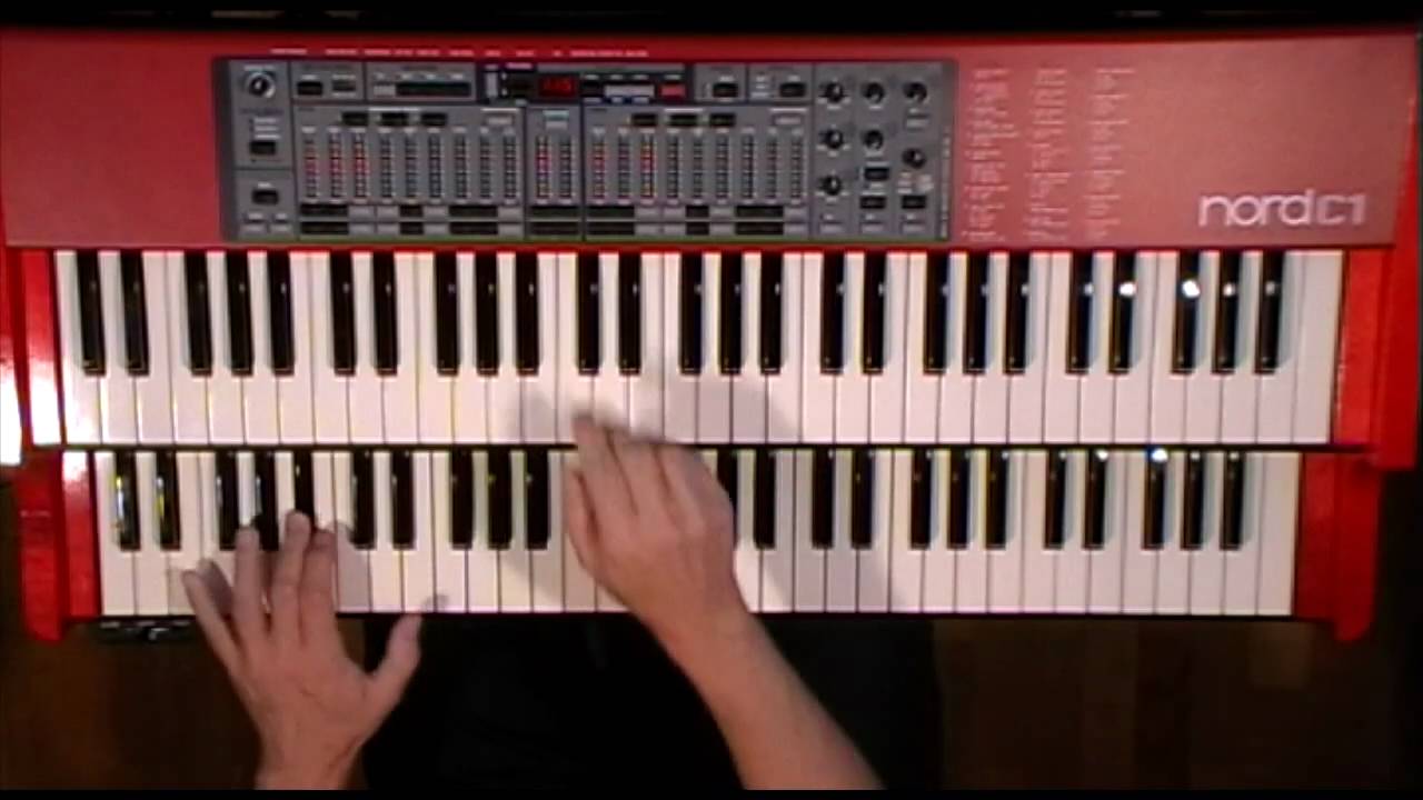 High Walker Blues - Nord C1 Hammond B-3 Organ Clone Clavia