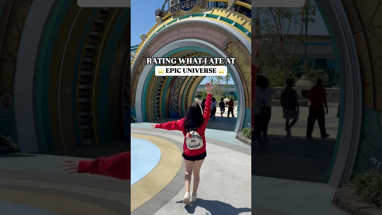 Rating the FOODS At Epic Universe 🤩🍕