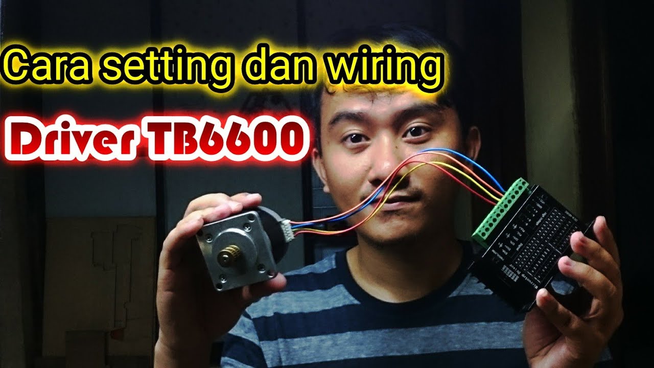 Cara setting dan wiring driver TB660