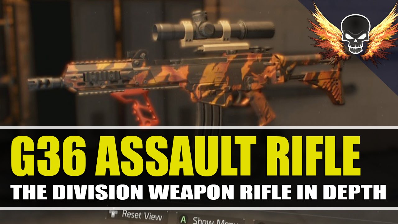 The Division G36 Assault Rifle In Depth