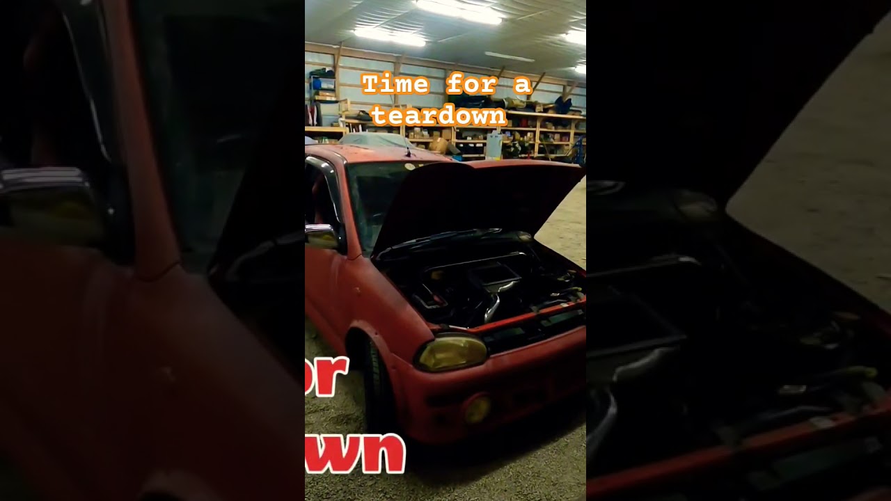 We lost a cylinder! #VivioRXR #subaruviviorxr #keicardown #oops #itbroke #subaru #funwithcars