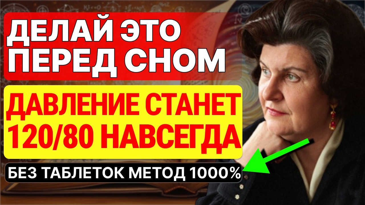 Бехтерева раскрыла БЕСПЛАТНЫЙ способ СНИЗИТЬ давление НАДОЛГО! ФАРМАЦЕВТЫ УДИВЛЕНЫ!