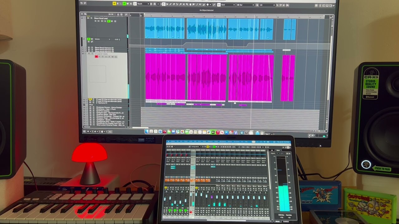 Wish Upon A Star - Orchestrated Steve Burke. Written in Cubase. With vocals.