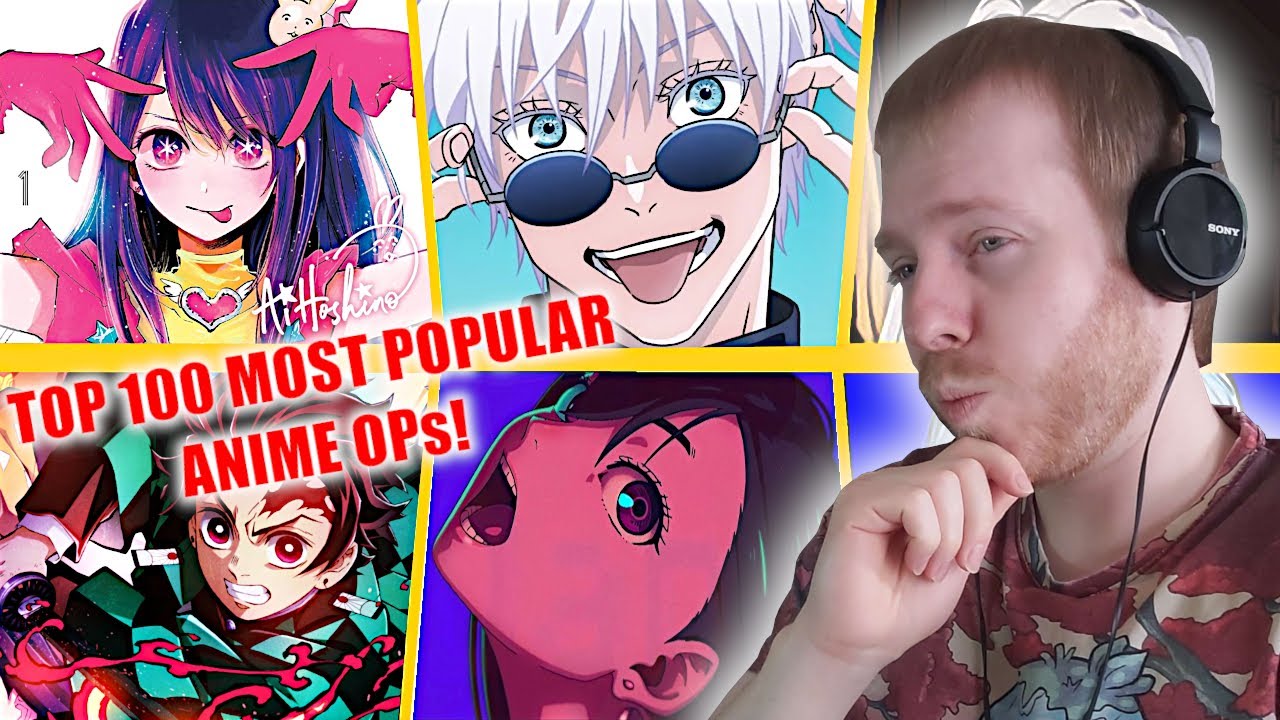 Strawberin0 Reacts To The 100 MOST Streamed Anime Openings of All Time