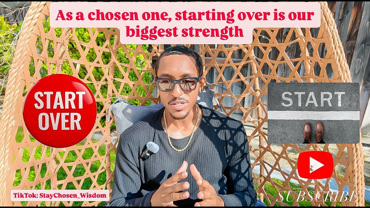 As a chosen one, starting over is our greatest strength. Stay Chosen