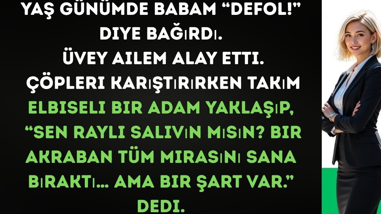 16. yaşımda babam beni attı; bir adam, şartı tamamlarsam tüm mirasın benim olduğunu söyledi.