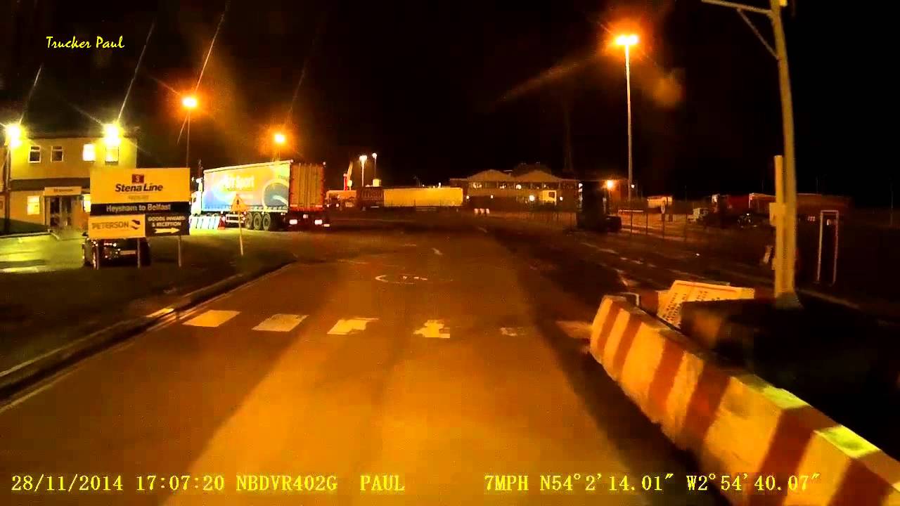 22 - TRUCKING AT HEYSHAM DOCKS