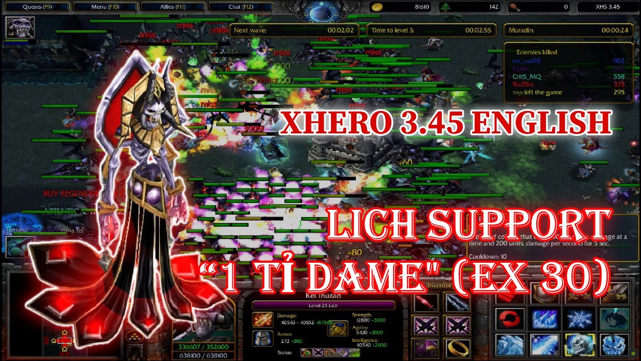 X Hero Siege 3.45 English | Lich 