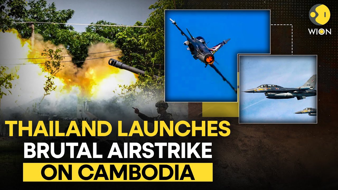 Thailand&ndash;Cambodia Border Clash LIVE: Thailand Launches Air Strikes Along Cambodia's Disputed Border