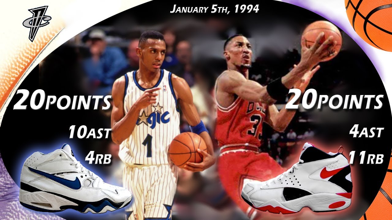 Penny Hardaway VS Scottie Pippen Face-Off January 5th 1994