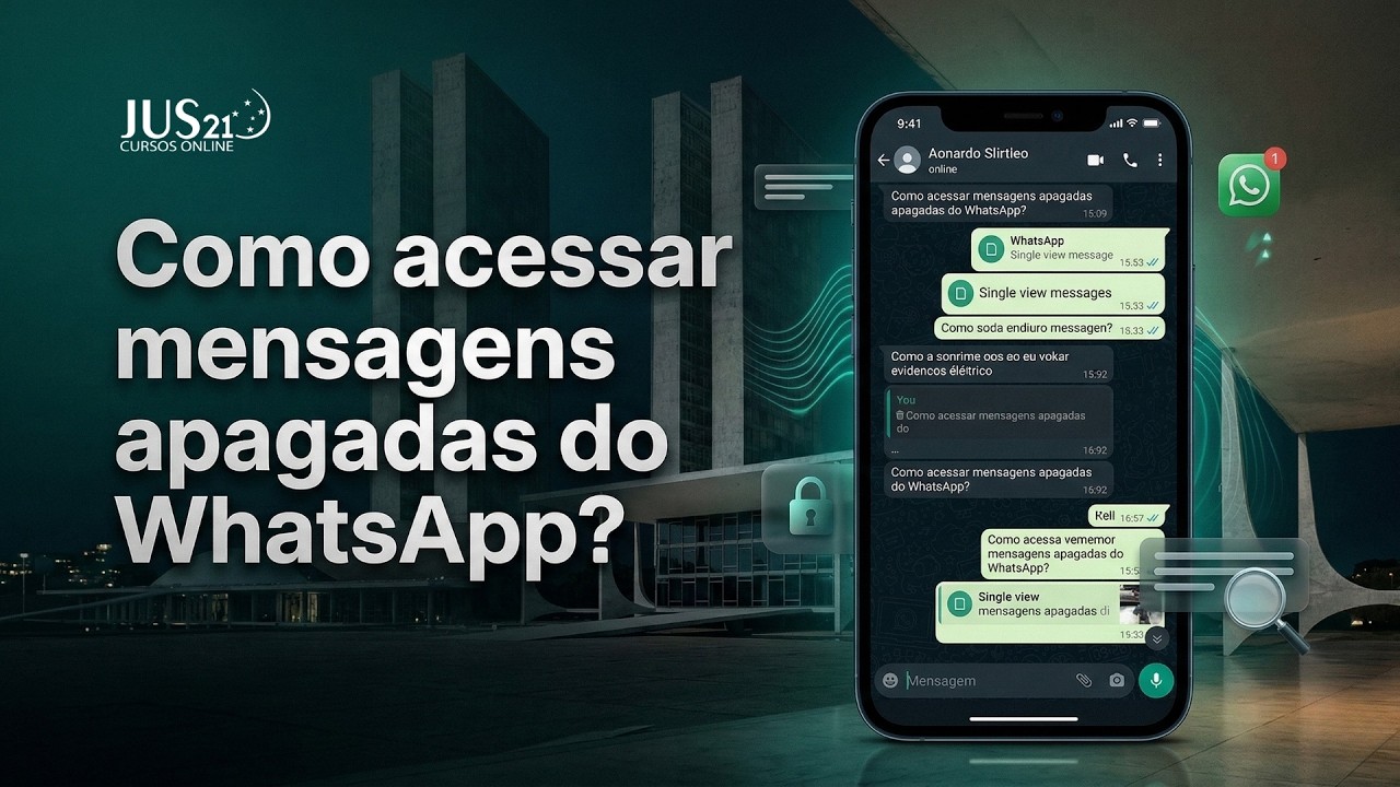 Como acessar mensagens apagadas do WhatsApp | Geovane Moraes