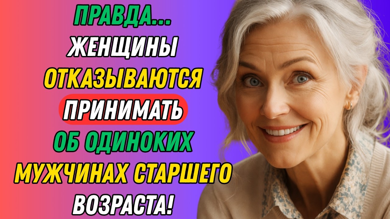 Правда о одиноких мужчинах старшего возраста, которую женщины отказываются принять