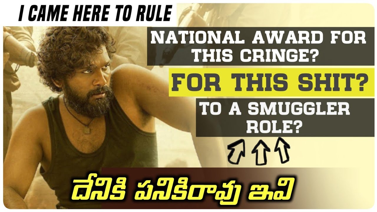 Why Negativity On Allu Arjun (Pushpa Raj) For Winning National Award ?