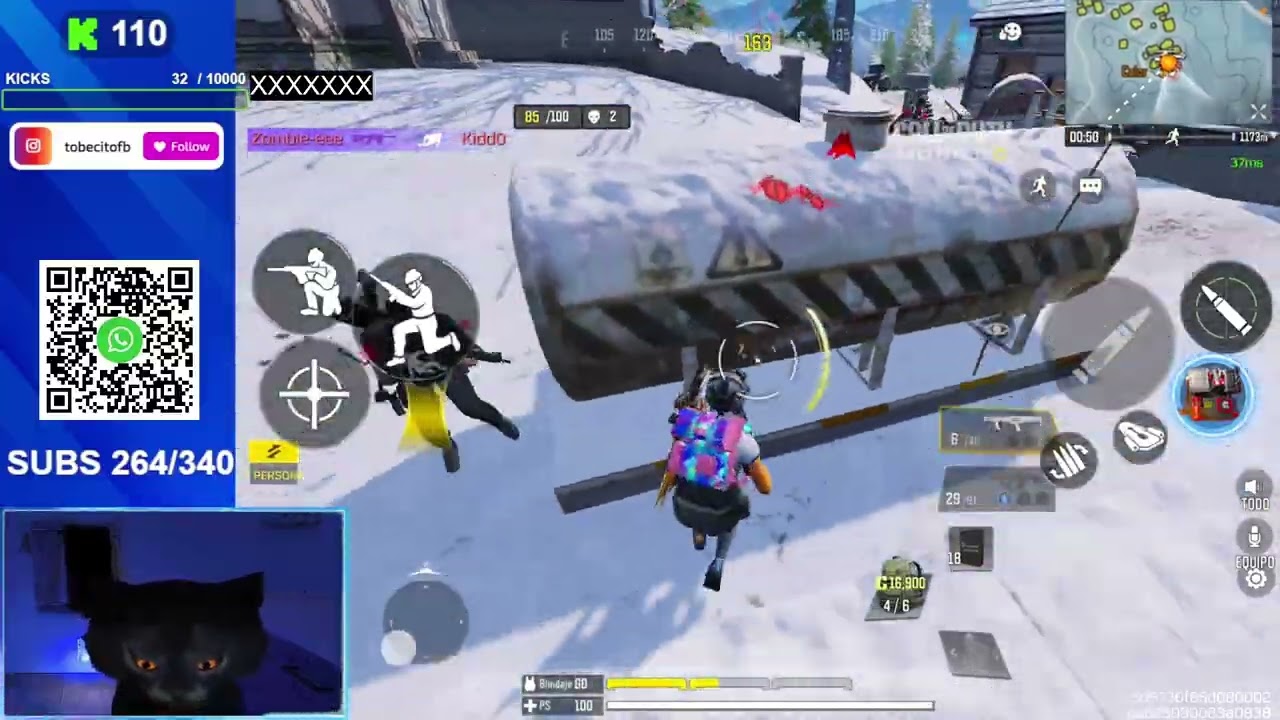 ¡TOXICAS, CAMPERAS Y MAS! Solo vs SQUADS y jugando con SUBS ¡Directo completo! (Grabación)