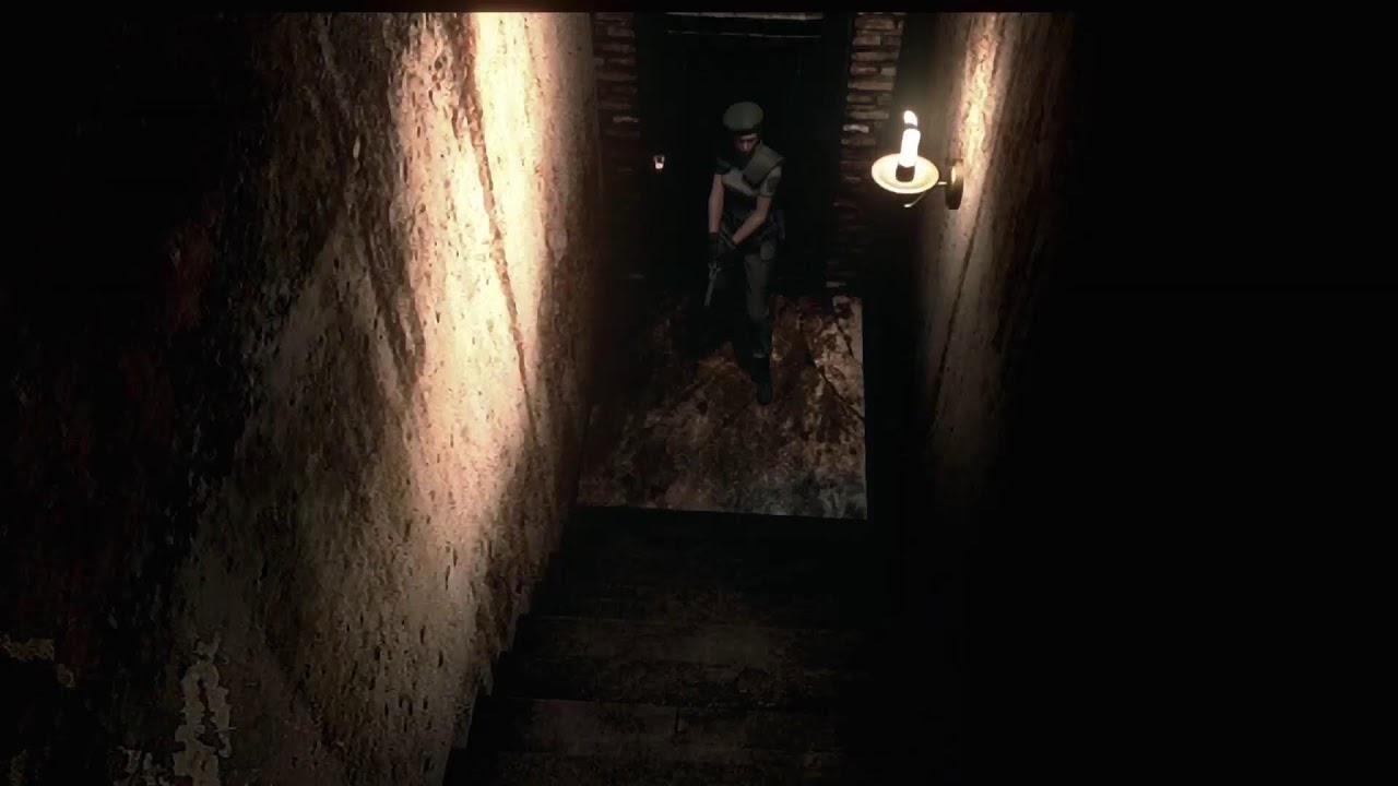 Resident Evil, 1 remake gameplay.