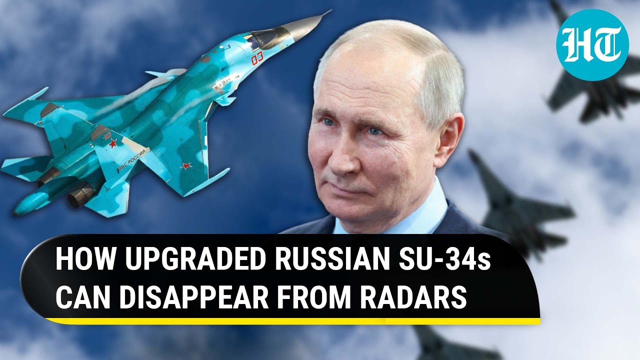 Russia's Deadly Su-34s Upgraded; Ukrainian Radars 'Incapable' of Detecting New Jets