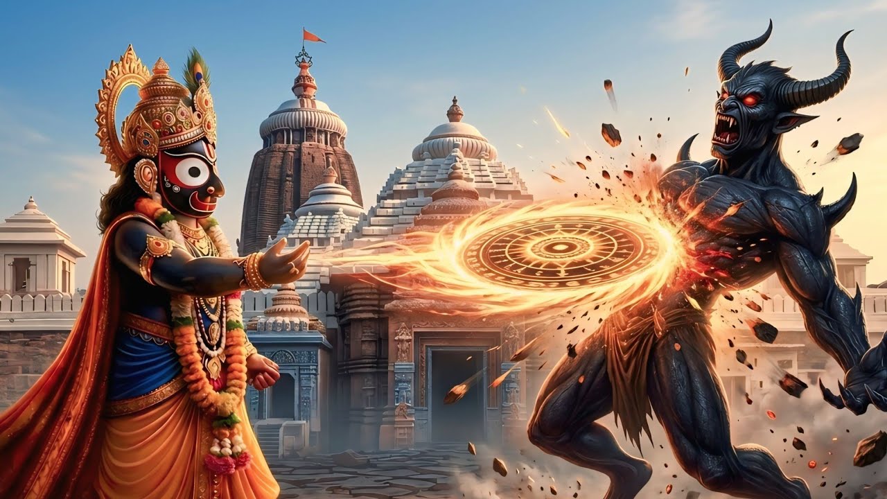 राक्षस ने मंदिर तोड़ने की कोशिश की… फिर हुआ चमत्कार 😱 | Jagannath Story