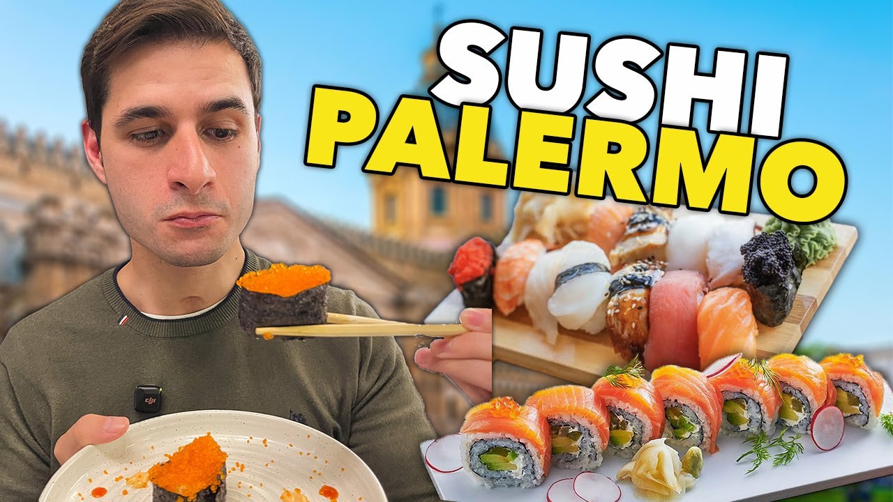Miglior SUSHI ALL YOU CAN EAT di Palermo? | Food Tour | VLOG PALERMO