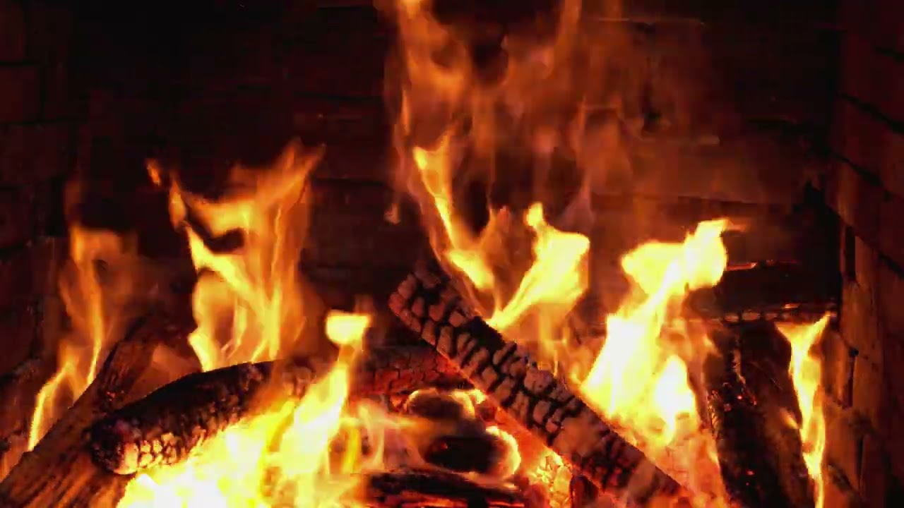 Cozy Fireplace Jazz Ambience – Relaxing Smooth Jazz Background for Stress Relief and Peace