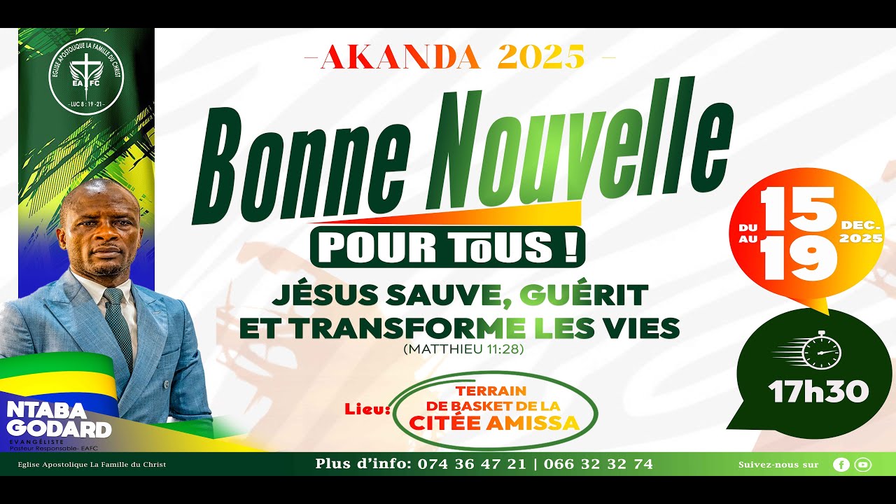 SEMAINE DE LA BONNE NOUVELLE POUR TOUS | JOUR 4