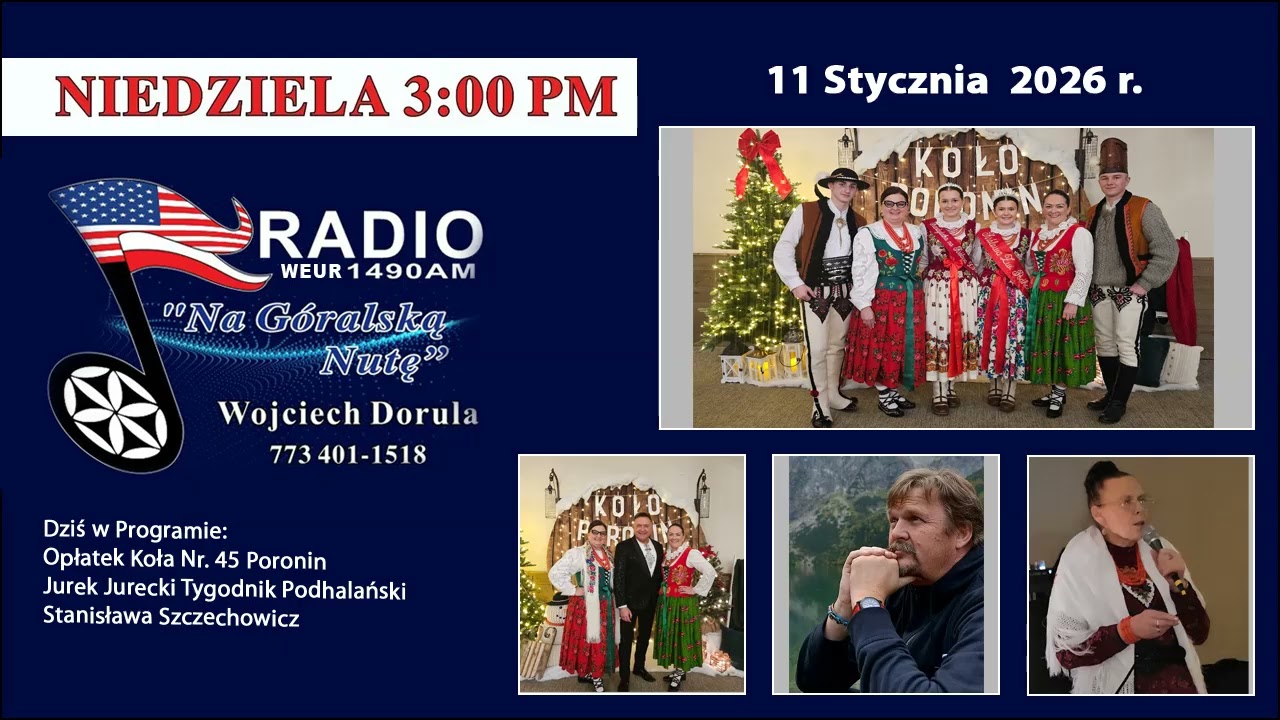 Radio Na Goralska Nute 11 Stycznia 2026