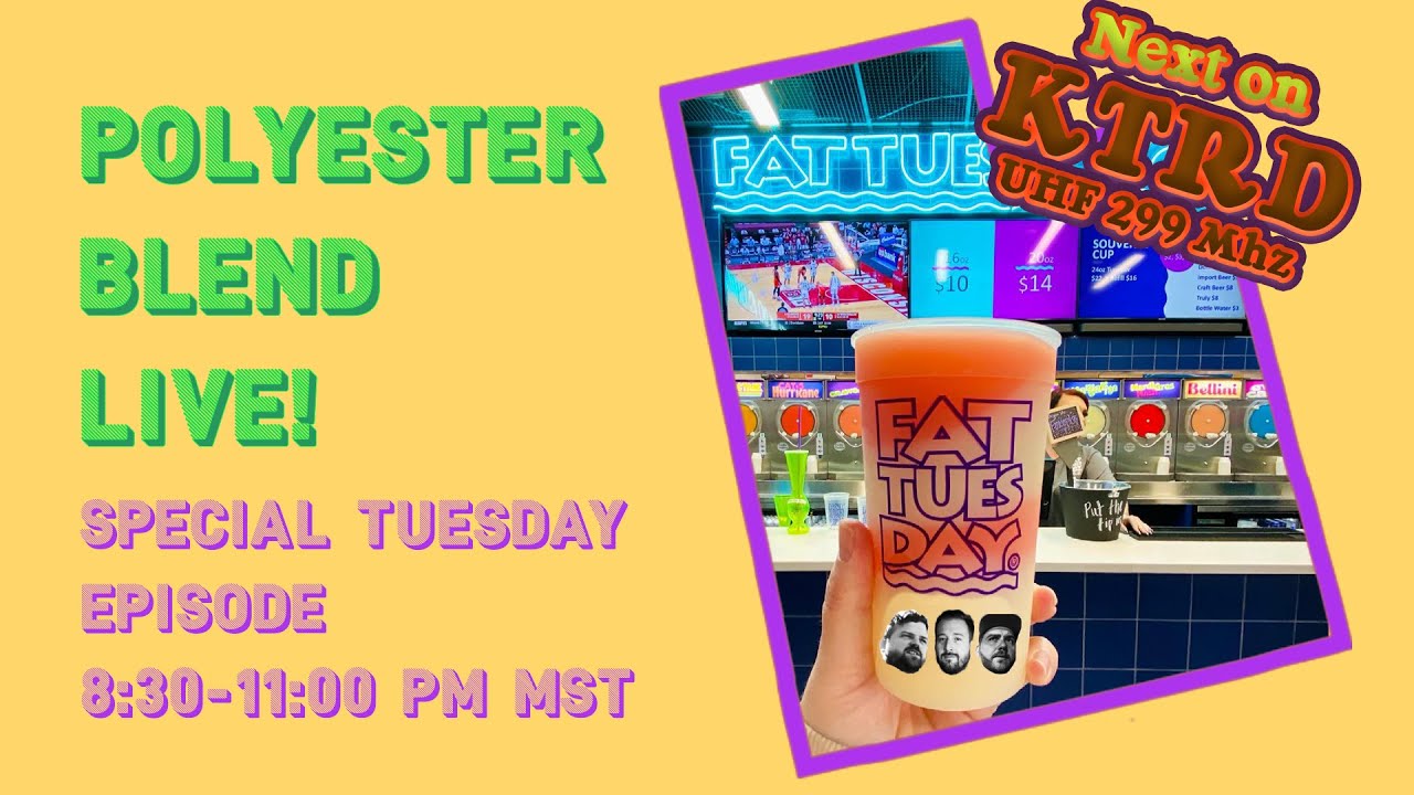 Polyester Blend Live! On KTRD 12/09/2025/2025- Ep. 247-  2 for Tuesday This Week!