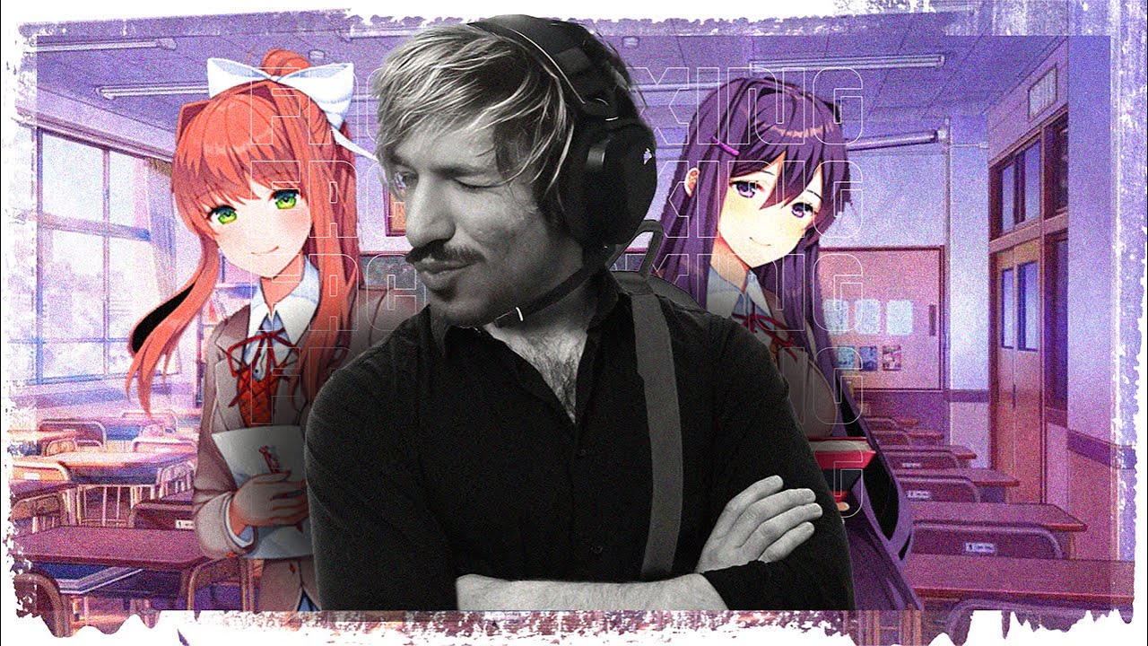 Doki Doki Literature Club قرار بود بترسیم ولی به ما که داره خوش میگذره