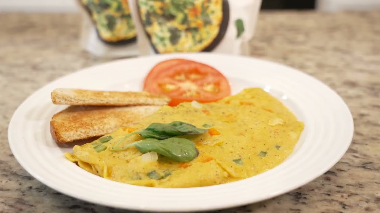 Pureganic EGGless Omelet Recipe. Delicious, Nutritious Omelets